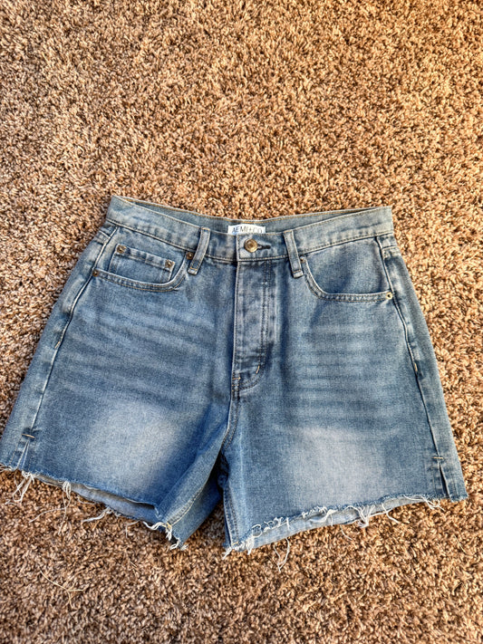 The Backroad Denim Shorts- Small