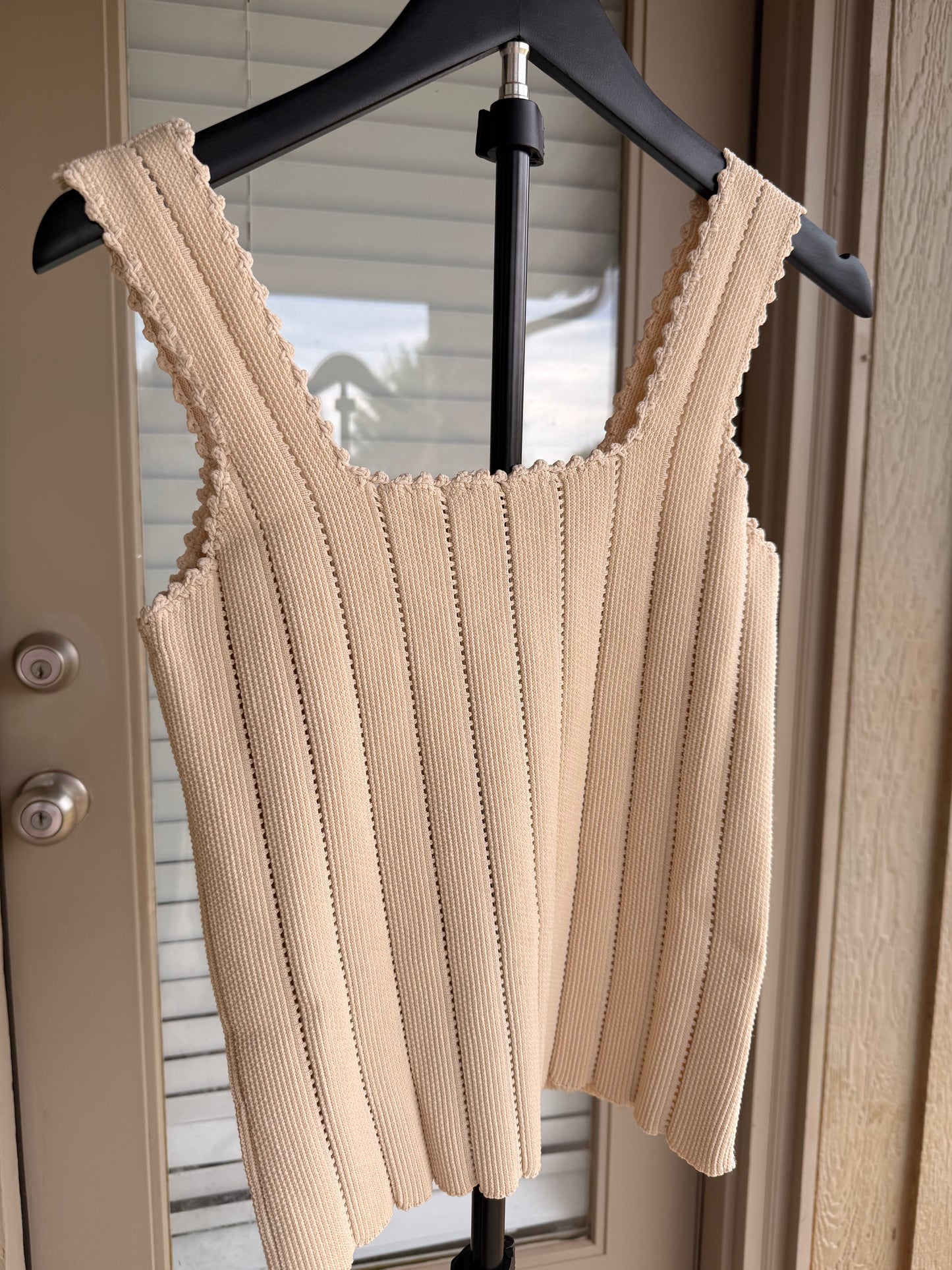The Easy Does It Knit Tank - Small