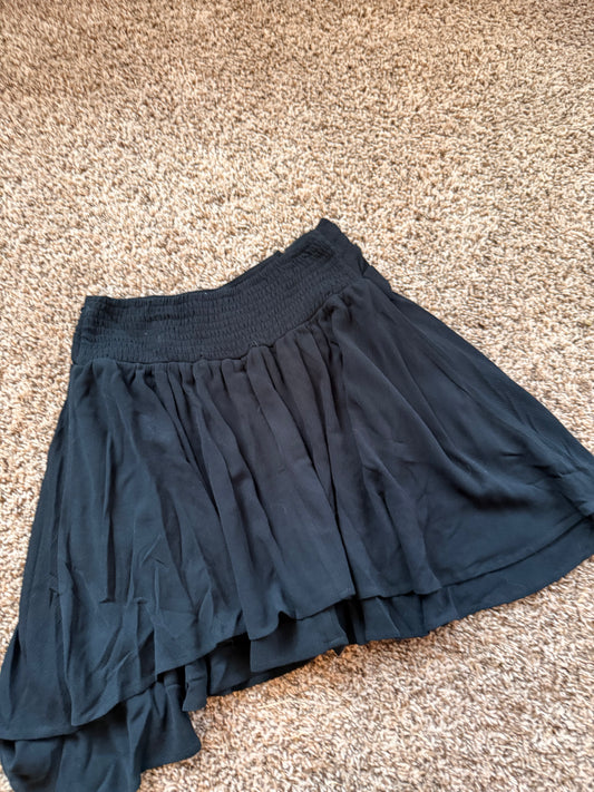The After Dark Ruffle Skirt - Small