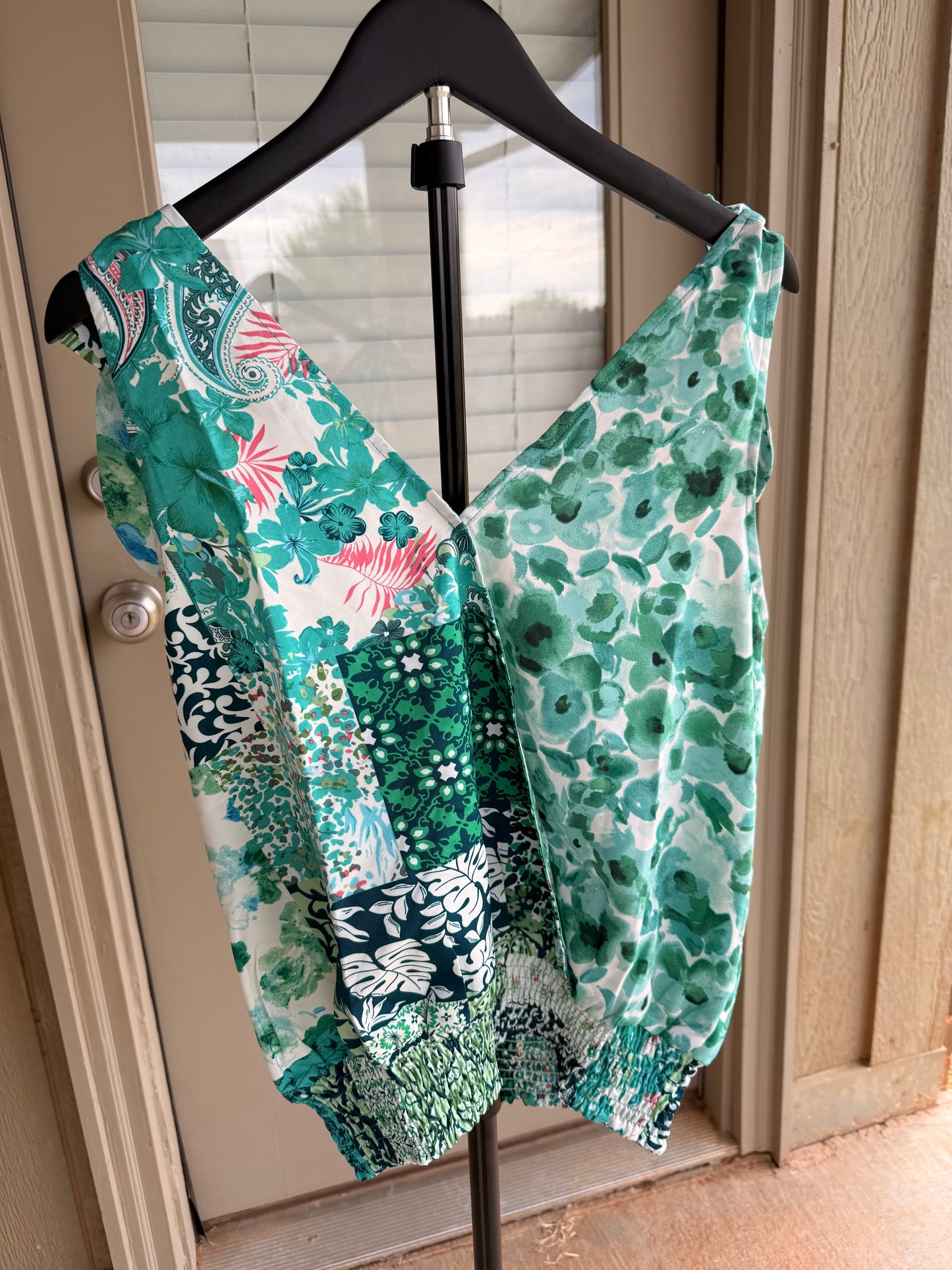Patchwork Paradise Top- Large